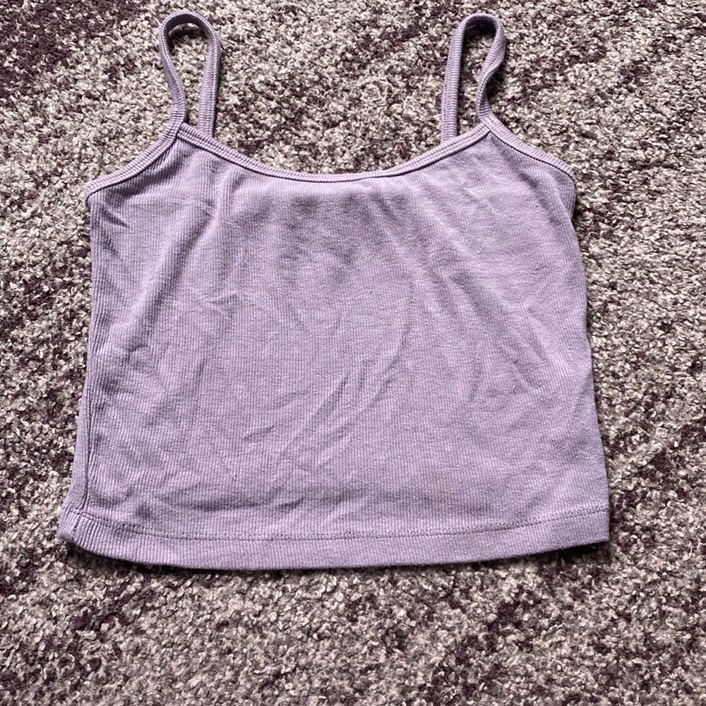 SHEIN Purple Tank Top